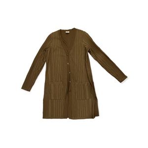 Chico’s green cardigan small